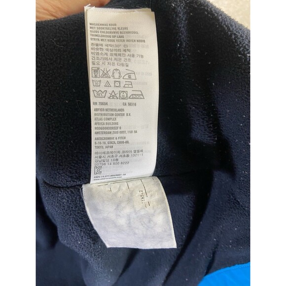 Hollister California Winter Jacket Teal Neon Green Women’s Large - Picture 16 of 16